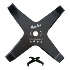 Disco de desbrozadora de 4 puntas curvadas Avalon 300 X 4,0